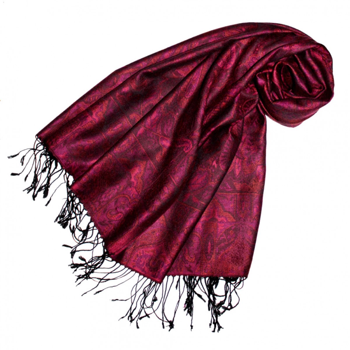 LORENZO CANA Pashmina De 100% Viscose Pour L`homme - écharpe Avec Les