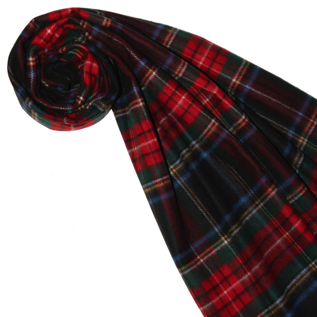 Schal, Krawatte & Decken - der Online Shop! Herrenschal aus 100% Polyacryl  Karo Rot Grün Blau LORENZO CANA