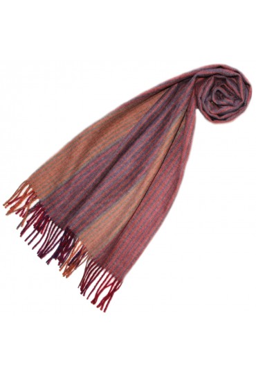 Schal für Frauen Rosa Orange Alpakawolle LORENZO CANA