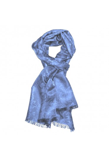 Schaltuch Floral hellblau LORENZO CANA