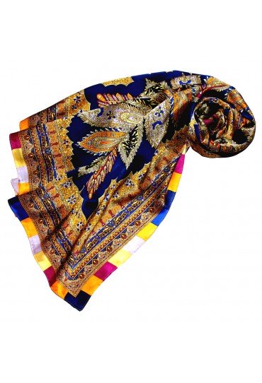 Tuch für Damen mehrfarbig Seide Floral LORENZO CANA