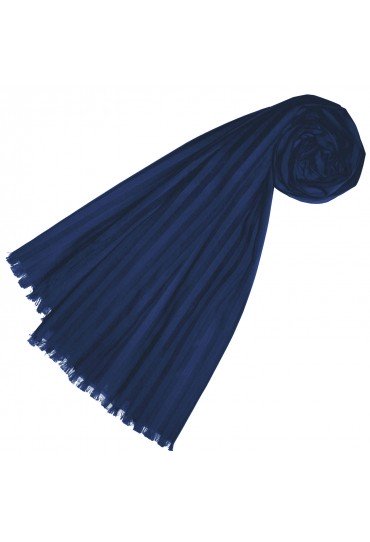Halstuch für Frauen Blaue Baumwolle LORENZO CANA