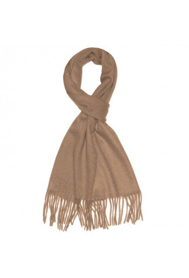 Herren Schal 100% Kaschmir camel braun LORENZO CANA