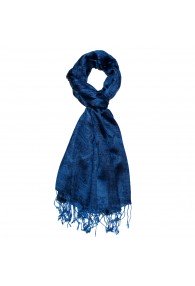 Herren Schaltuch Paisley blau dunkelblau LORENZO CANA