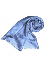 Pashmina Floral hellblau LORENZO CANA