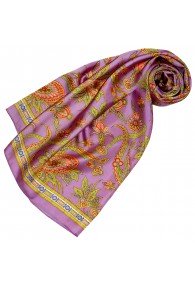 Seidentuch rosa Paisely LORENZO CANA