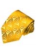Krawatte 100% Seide Paisley gold gelb LORENZO CANA
