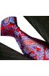 Seidenkrawatte rot gold blau online