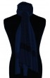 LORENZO CANA Pashmina dunkelblau