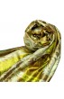 Pashmina 100% Seide Paisley rostbraun grau braun LORENZO CANA