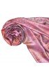 Pashmina 100% Seide Paisley rostbraun grau braun LORENZO CANA