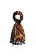 Pashmina bronze braun schwarz LORENZO CANA