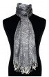 Herren Schaltuch Paisley grau hellgrau LORENZO CANA