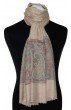 Kaschmirschal Herren Sandfarben Paisley LORENZO CANA