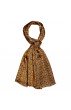 Schal Seide Gold