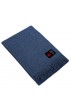 Blaue Decke Alpaka LORENZO CANA