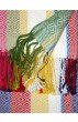 Alpaka Decke bunt Fair Trade