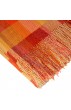 Baby Alpaka Decke orange
